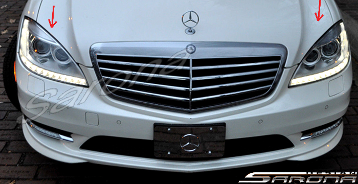 Custom Mercedes S Class Sedan Head Lights (2007 - 2009) - $2490.00 (Part #MB-002-HL)